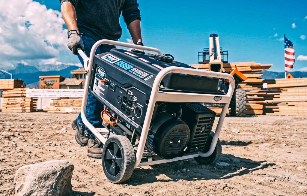 6580-Watt Portable Generator with Electric Start S969316