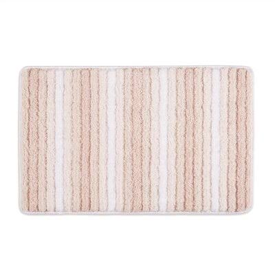 Pink/White Bath Mat A95216