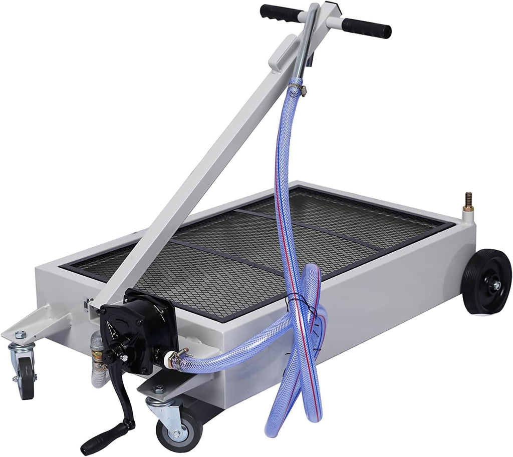 15 Gallon Oil Drain Pan with Electric Pump S68583