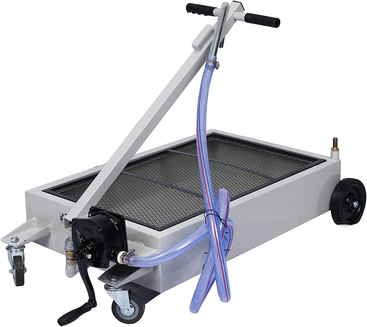 15 Gallon Oil Drain Pan with Electric Pump S68583