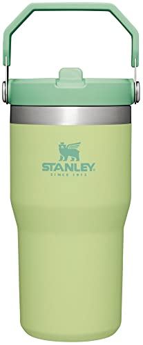 Cream Stainless Steel Vacuum Insulated Tumbler with Straw U4384