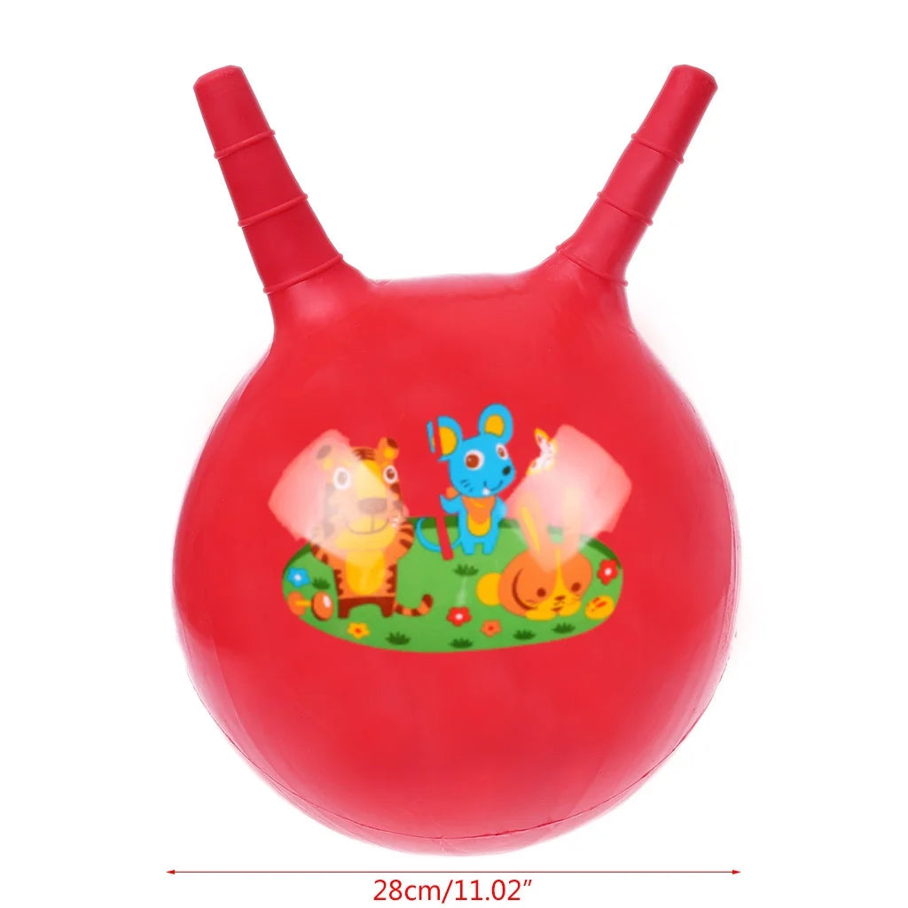 11in Inflatable Jump Ball Hopper Bounce Ball Kids Toy C948166
