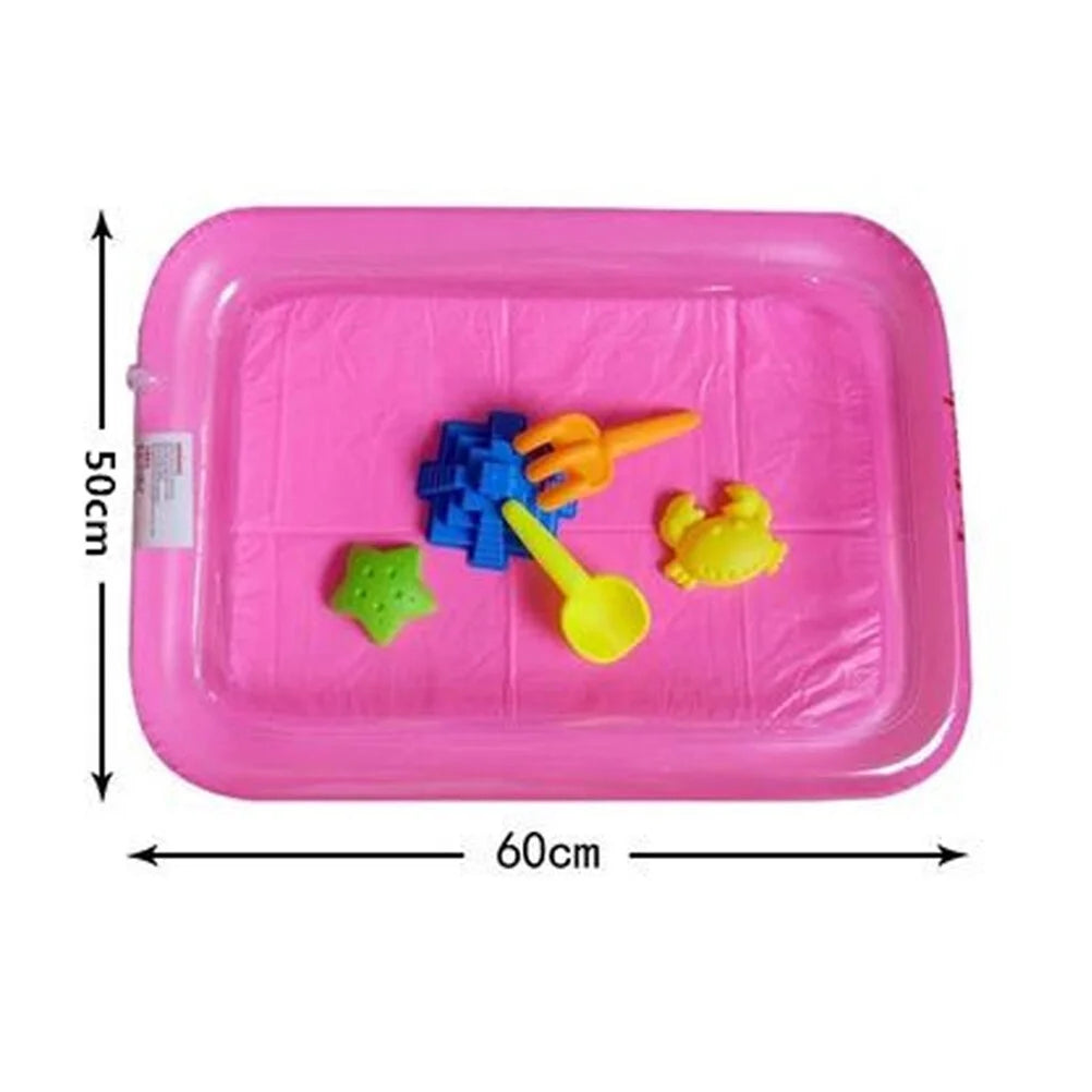 Pink Inflatable Sand Toy Tray G4417