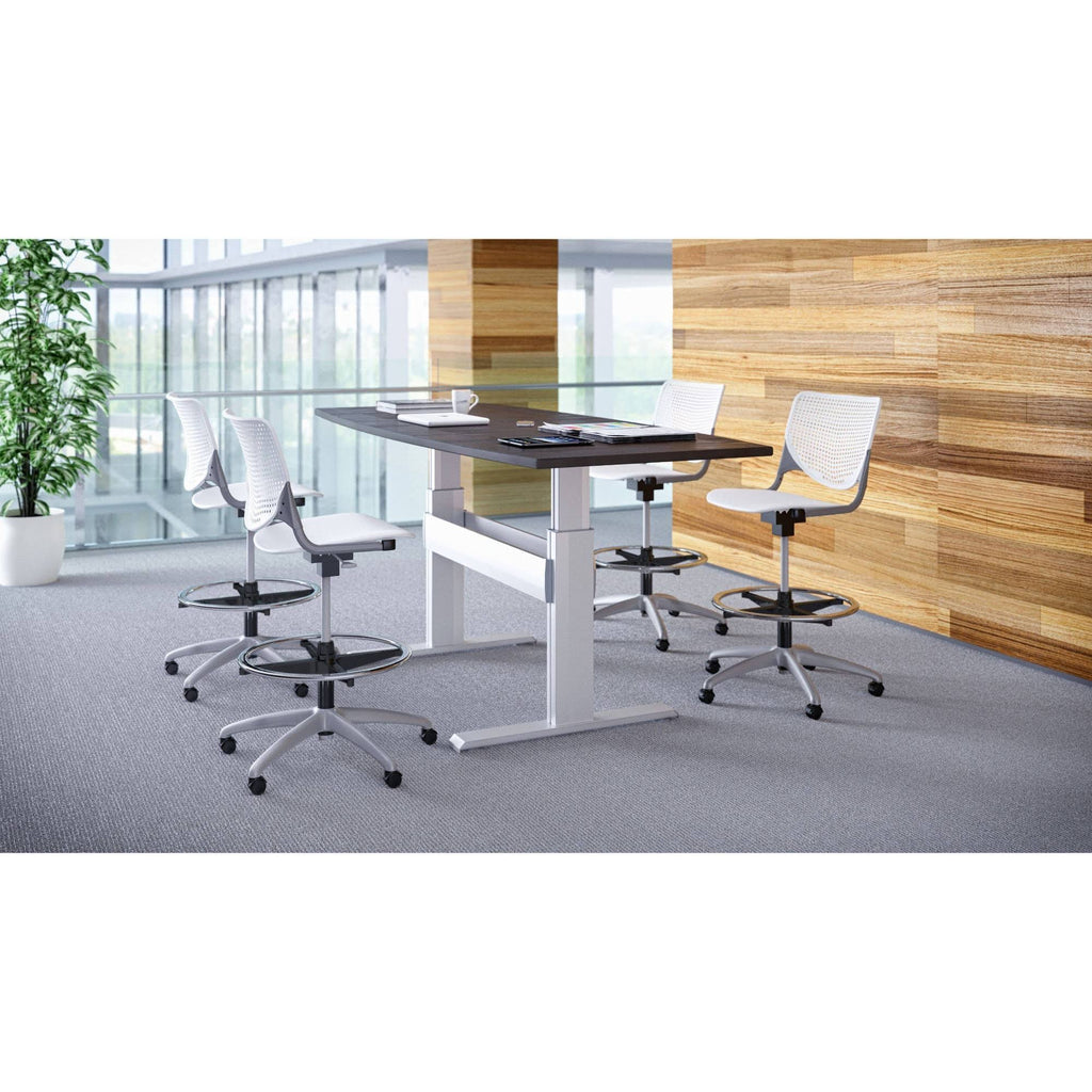 Adjustable Stool with Perforated Back L327256