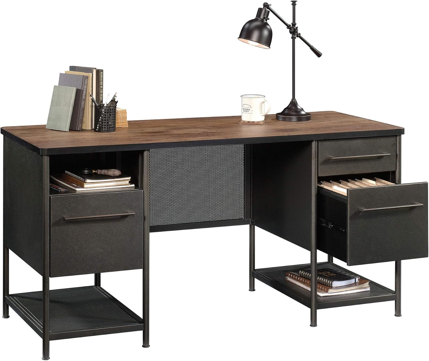 Black Executive Desk K5250