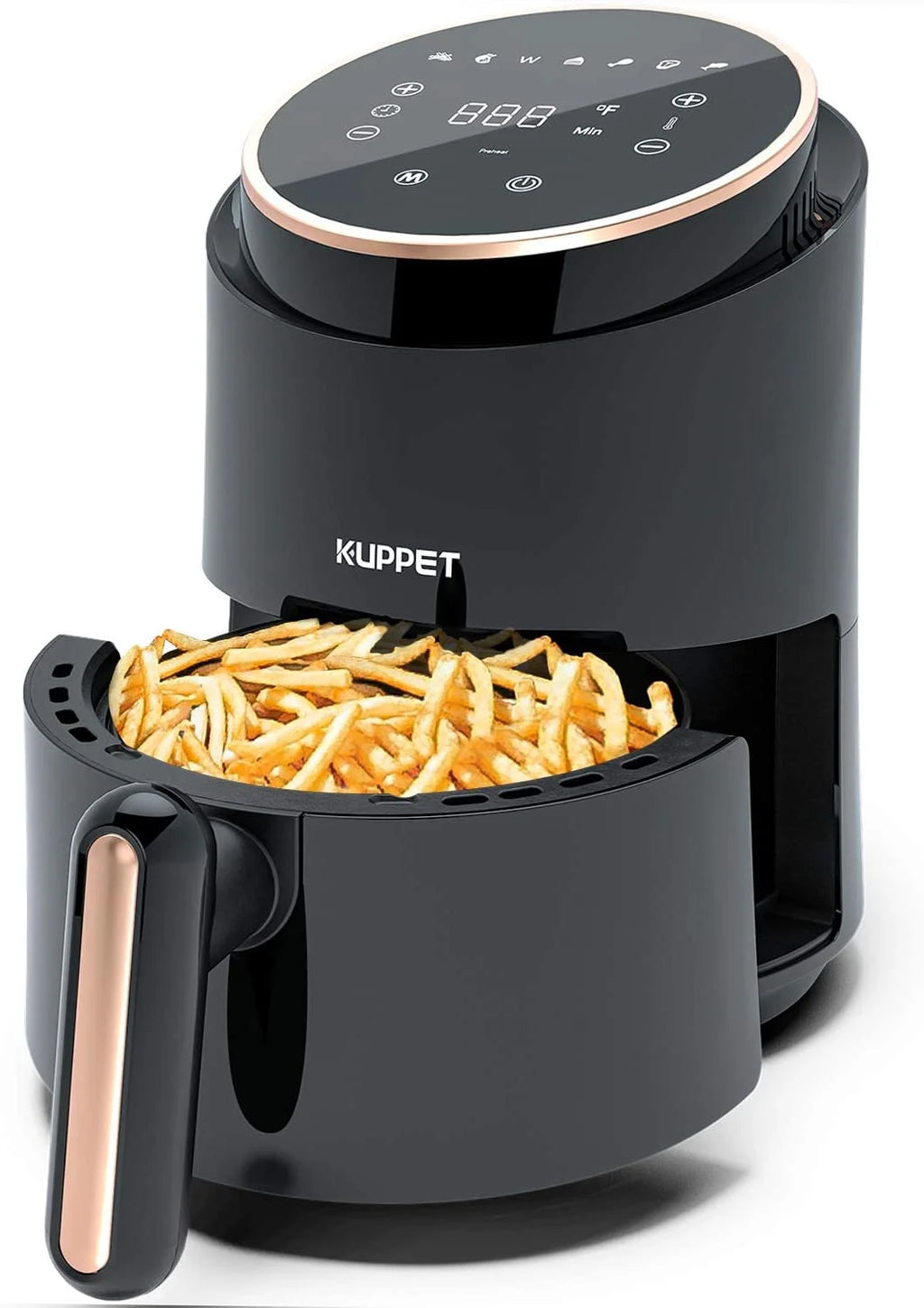 Black 1500W Electric Air Fryer V340