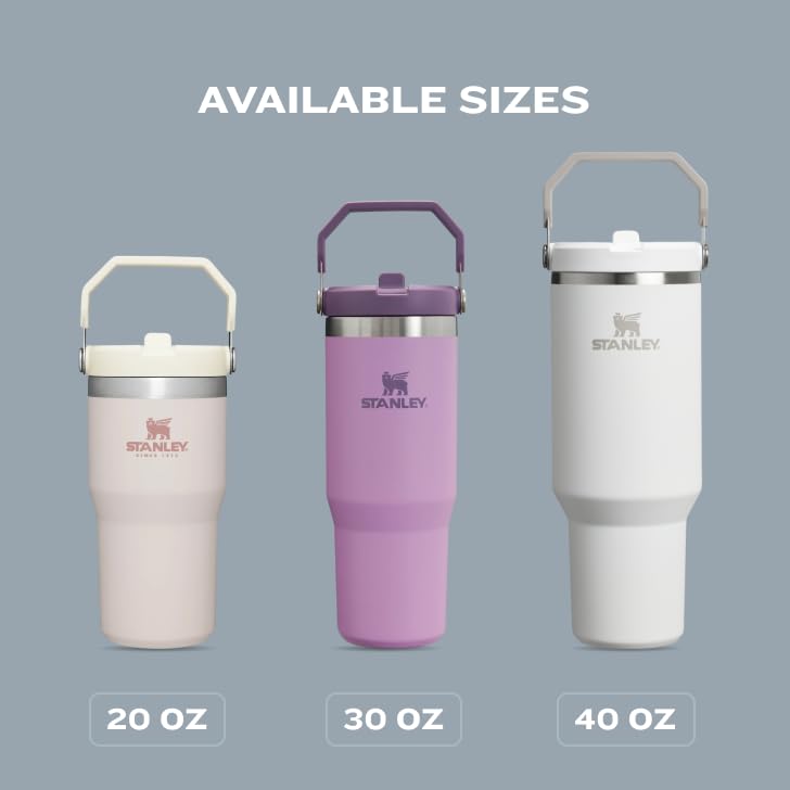 Cream Stainless Steel Vacuum Insulated Tumbler with Straw U4384