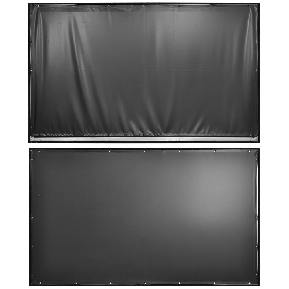 HD 100x22 16:9 Fixed Frame Projector Screen 87x49 Projection 3x22 Aluminum U33096