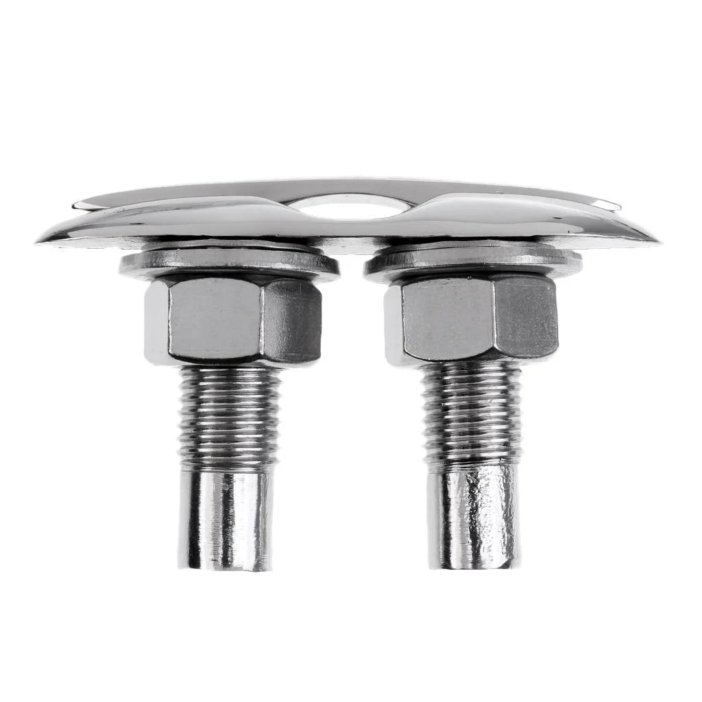 5'' Retractable Boat Marine Stainless Steel Pull up Cleat Flush Mount Lift Hardware Polished U556919