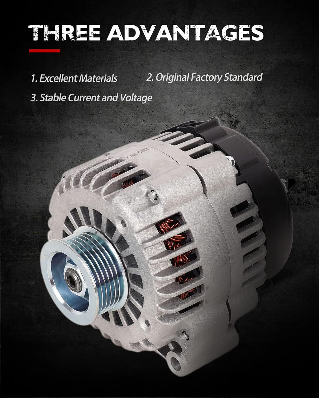 New Alternator Replacement Pack of 2 N749