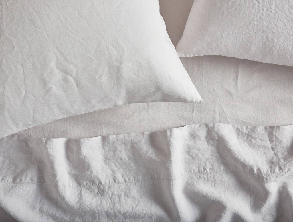 Organic Relaxed Linen Fitted Sheet King F680