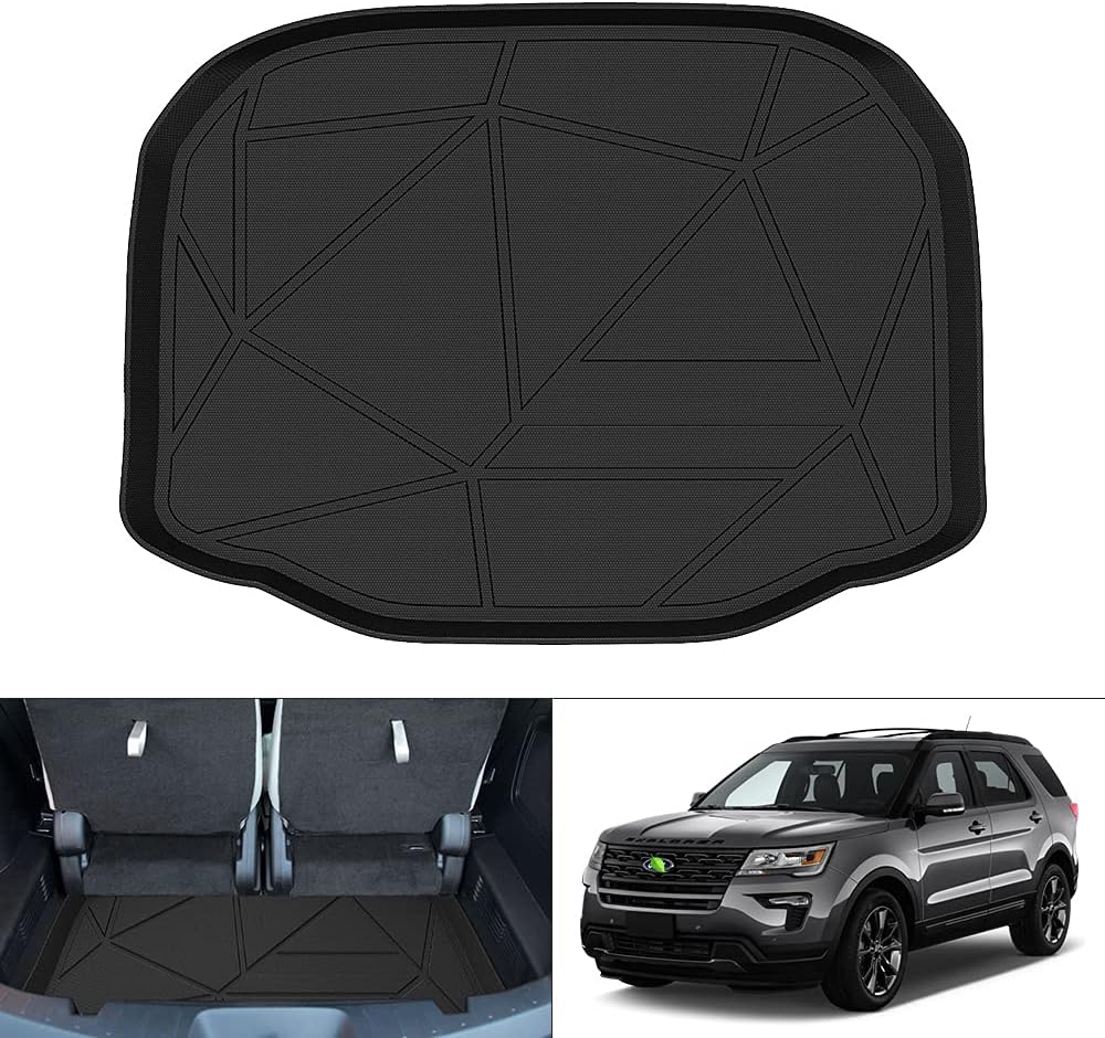 Black Non-Slip Car Cargo Mat O938378