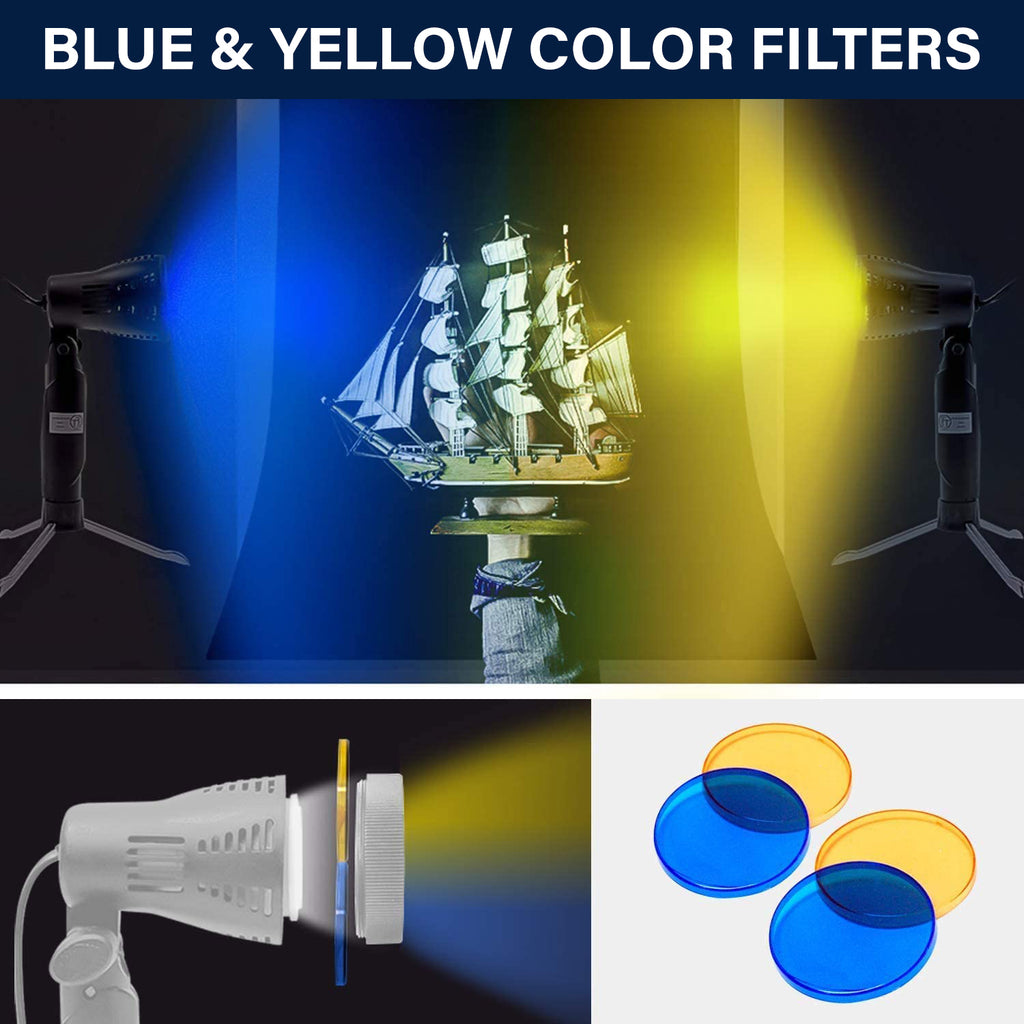 24" Folding Photo Light Box with LED Lighting Kit and Tripod D91291