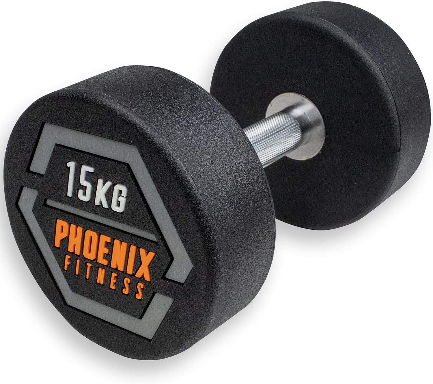 Rubber Coated Cast Dumbbell Pack of 2 Z314068