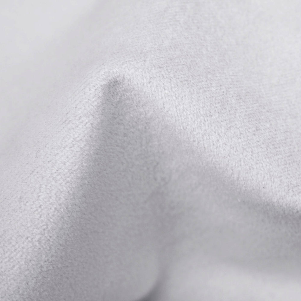White Shell Velvet Bed R8835