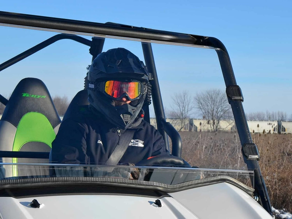 Heavy-Duty Full Windshield Clear Polycarbonate S485