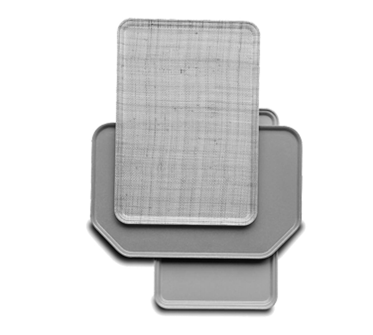 Grape 12-3/4 inch x 20-7/8 inch Rectangular Fiberglass Camtray O575