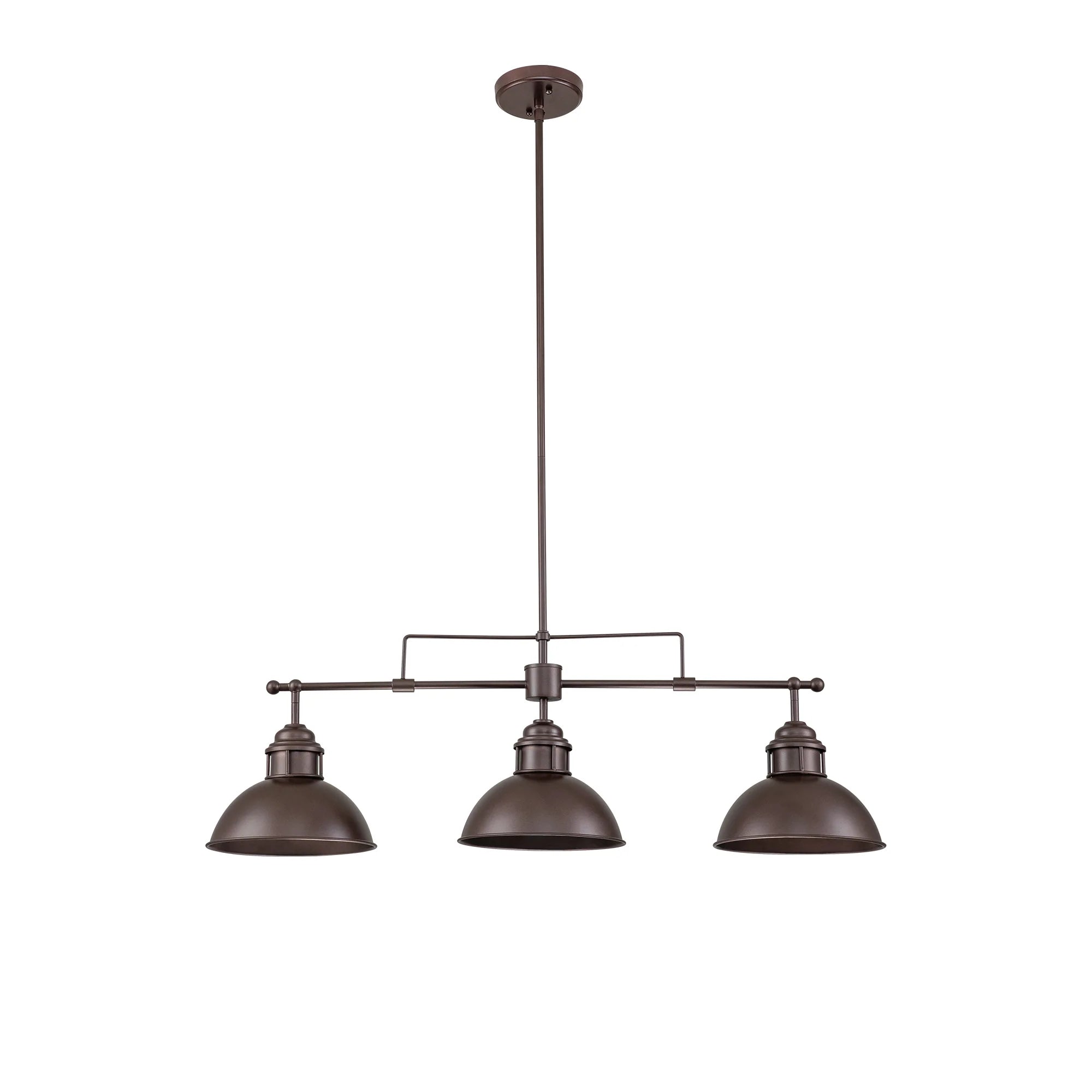 3-Light Kitchen Island Linear Industrial Pendant P6281