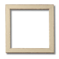 Eggshell Beveled Edge Wood Frame J6717
