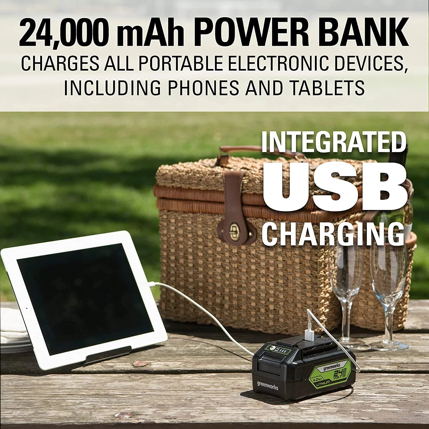 48V 21-inch Self-Propelled Lawn Mower with 4.0 Ah Batteries and Dual Port Chargers T737606