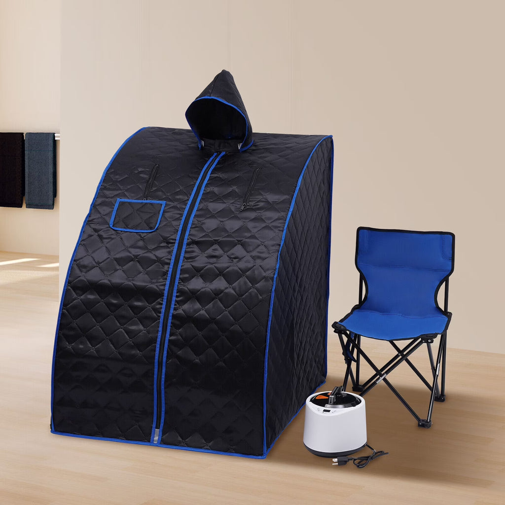 Personal Steam Sauna Spa with Chair F548