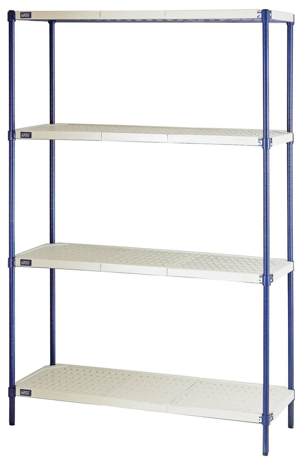 4-Shelf Plastic Wire Shelving Unit T652