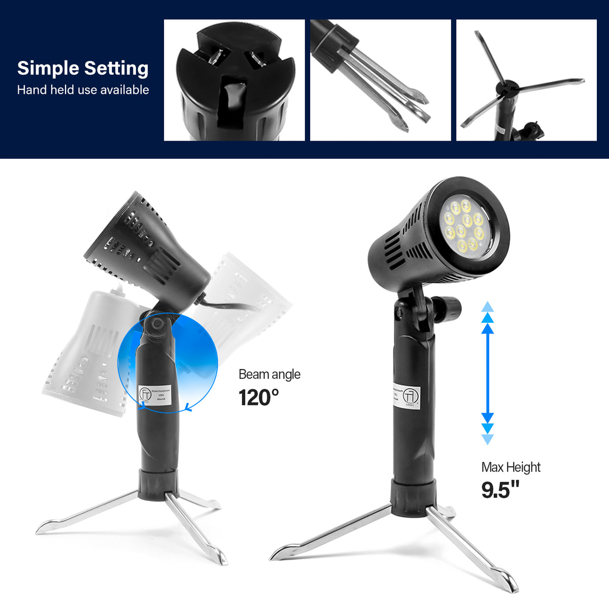 24" Folding Photo Light Box with LED Lighting Kit and Tripod D91291