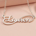 Gold Plated Name Necklace U8851