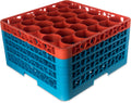 30 Compartment Glass Rack with 3 Integrated Extenders (2pk) W608