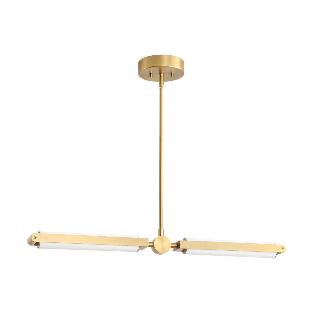 2-Light Integrated LED Contemporary Pendant J1777