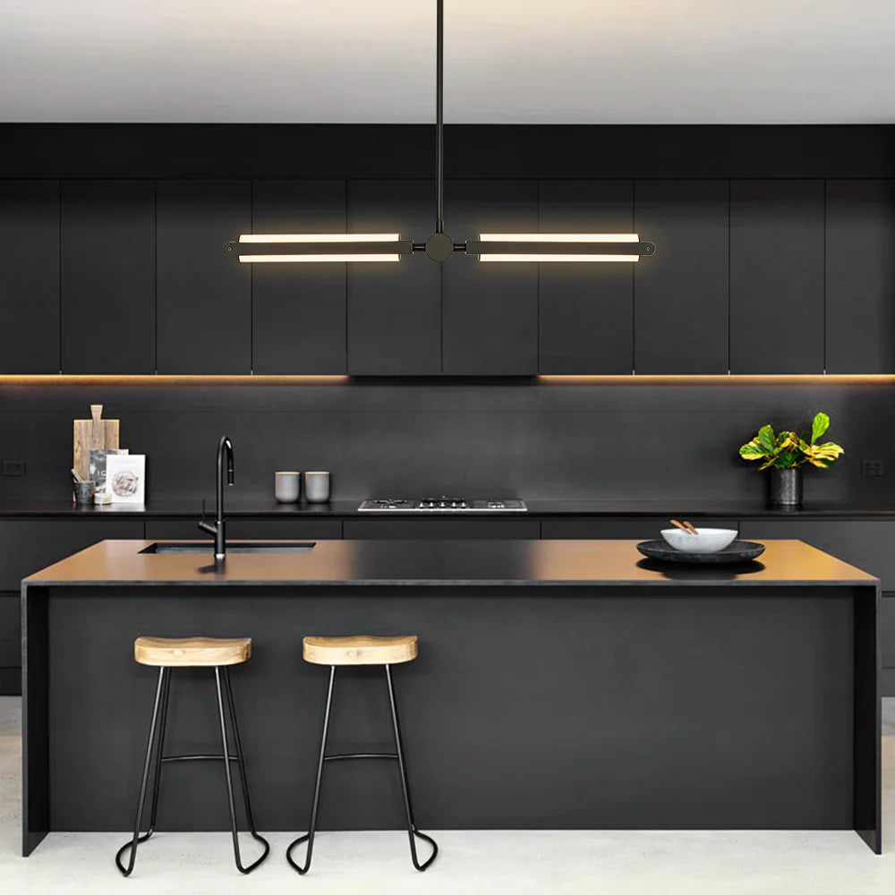 2-Light Integrated LED Contemporary Pendant J1777