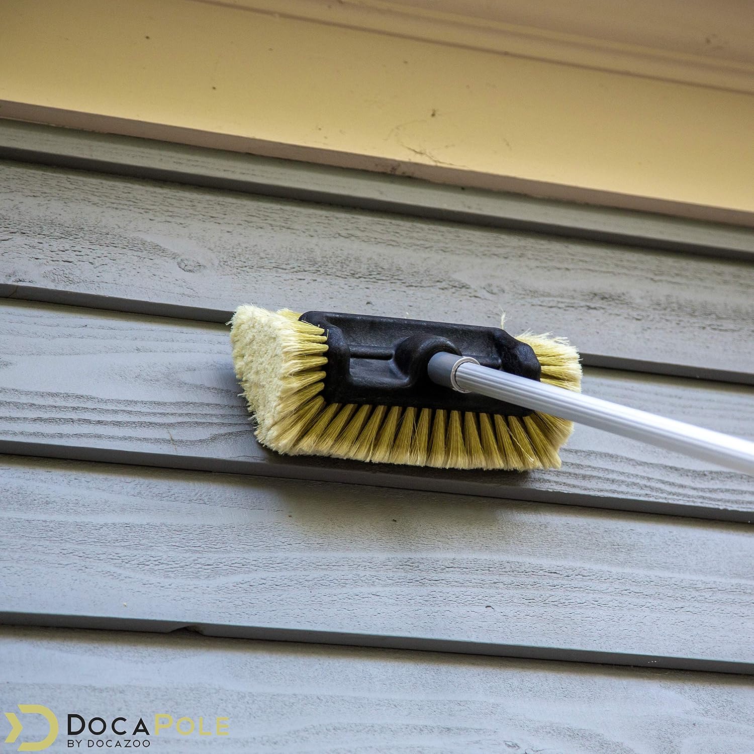 Soft Bristle Car Wash Brush & Extension Pole, 20 ft Reach, Pack of 2 L4686