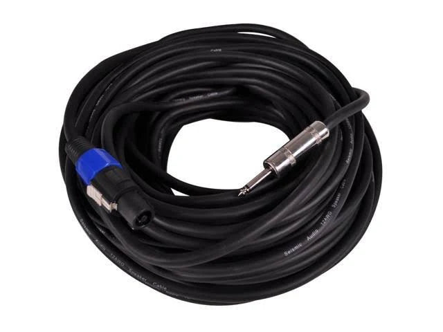 100-Feet 12-Gauge Speaker Cables, 4 Pack Y353