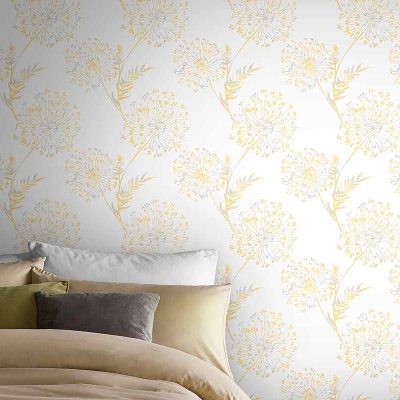 Lilac and Gray Wallpaper P736