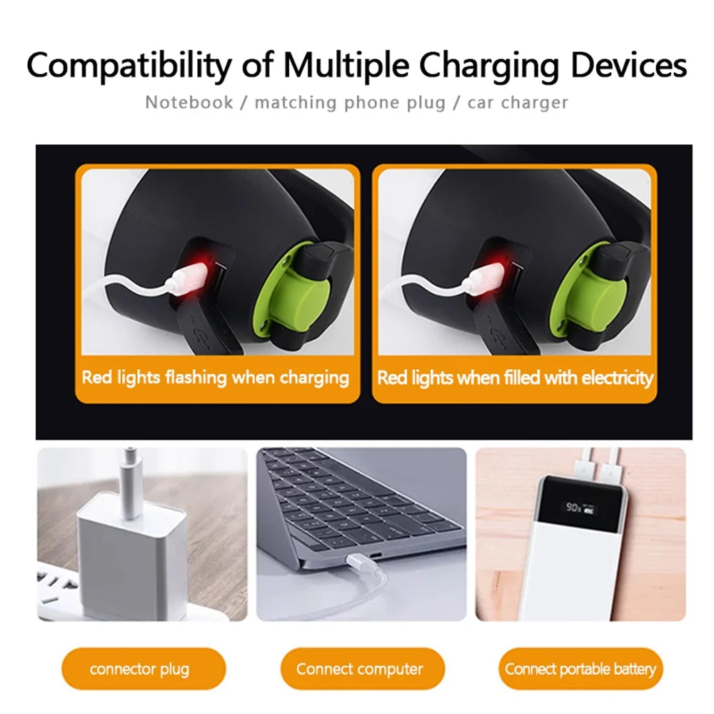 Rechargeable LED Camping Light with 5 Modes Z512