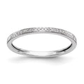 14k White Gold Lab Grown Diamond Set of 2 Wedding Band H420475