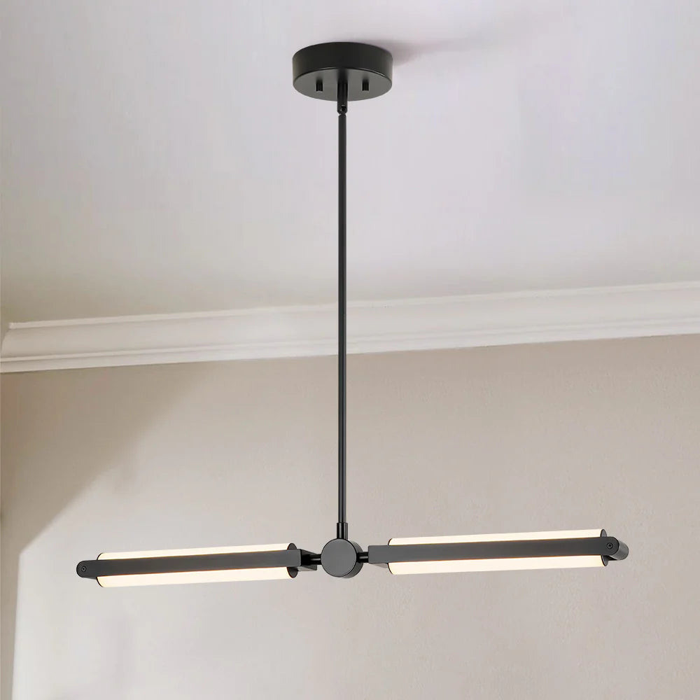 2-Light Integrated LED Contemporary Pendant J1777