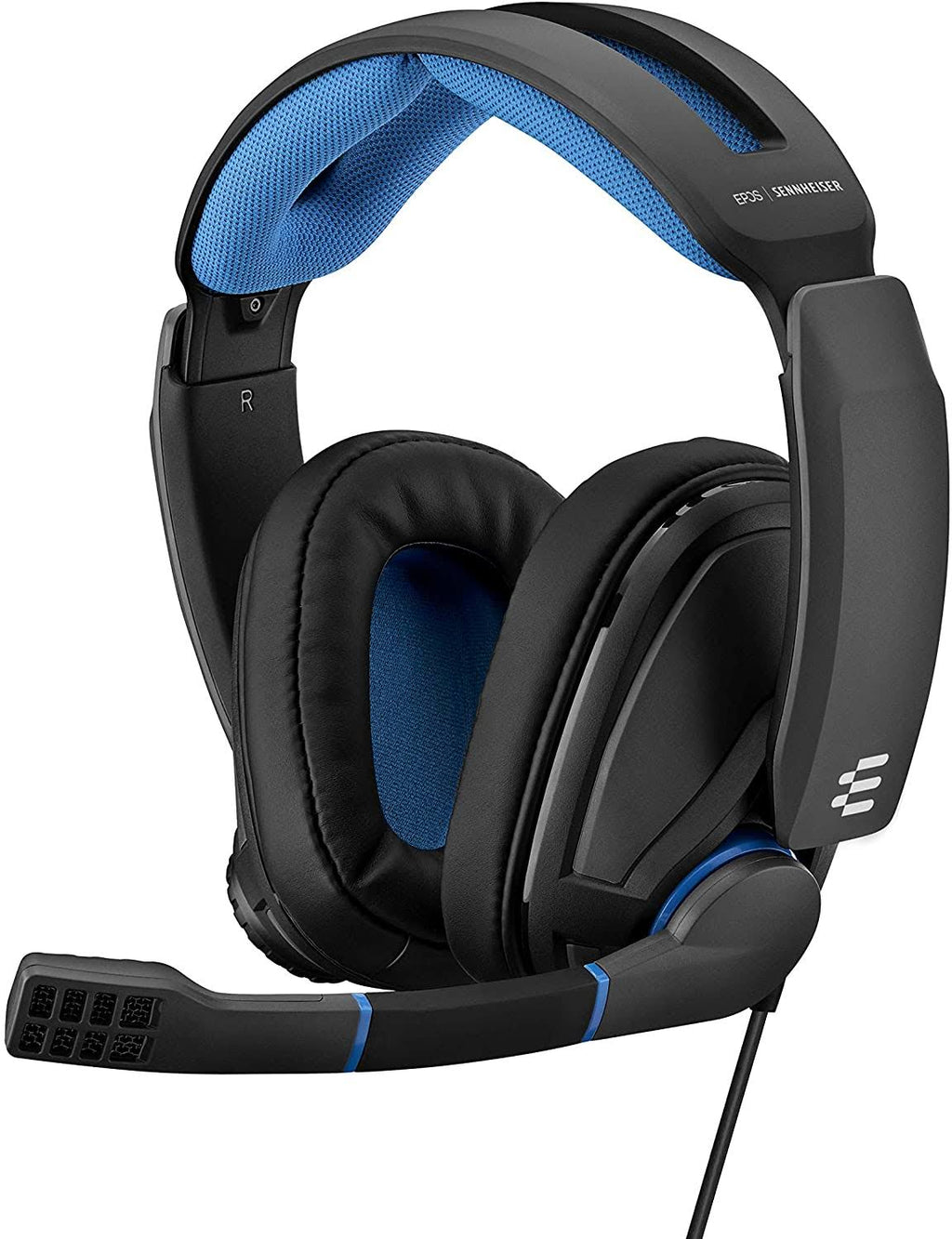 Closed Acoustic Gaming Headset - Black/Blue T64185