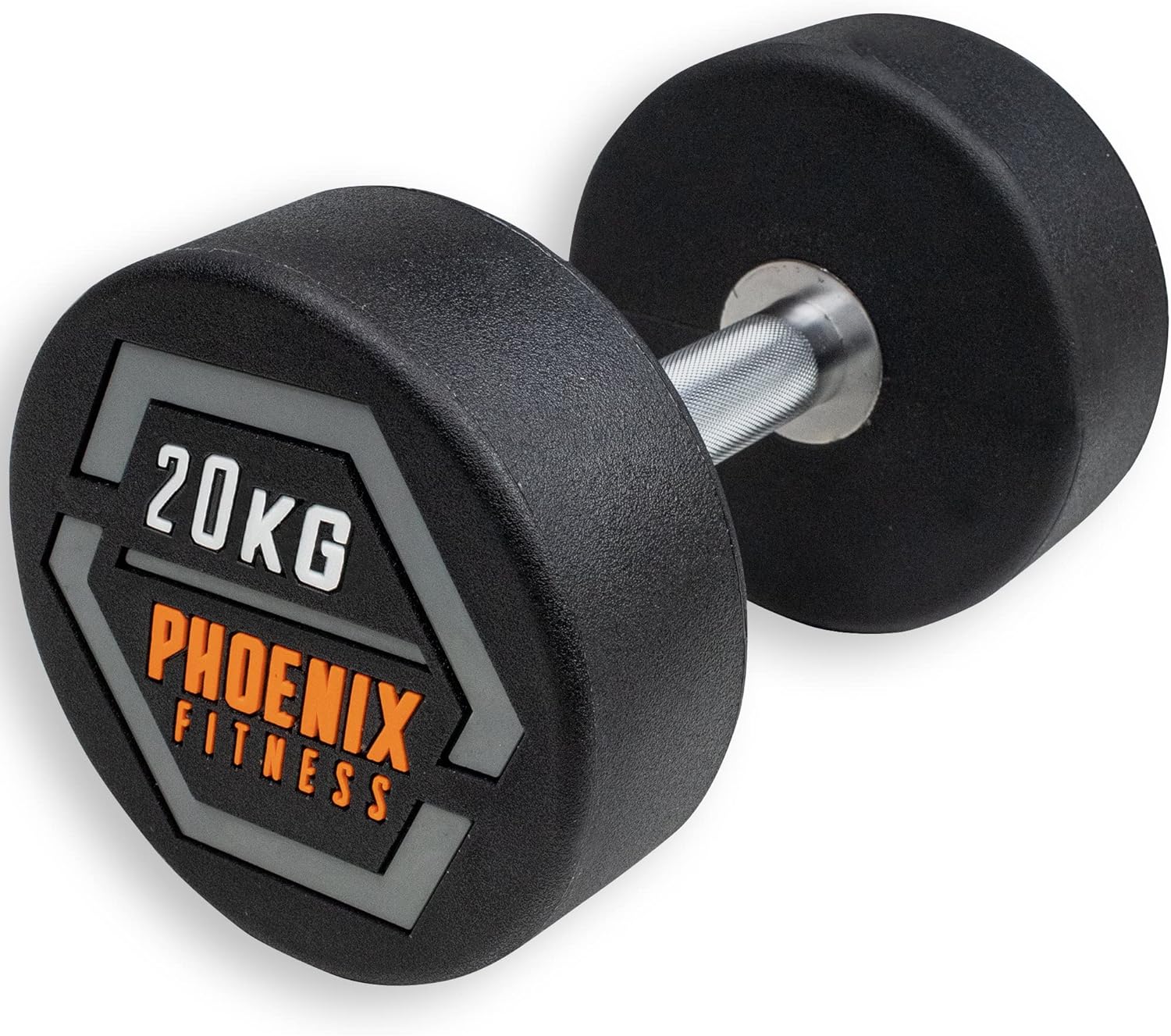 Rubber Coated Cast Dumbbell Pack of 2 Z314068