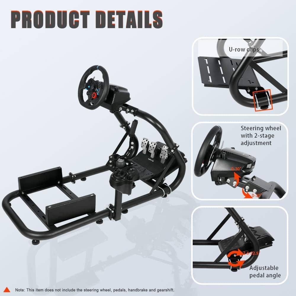 Racing Sim Cockpit 50mm Round Tube H178