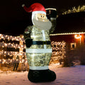 Outdoor Inflatable Christmas Santa Claus T862734