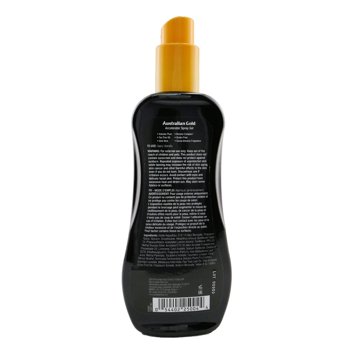 Dark Tanning Accelerator Spray Gel 237ml/8oz U320