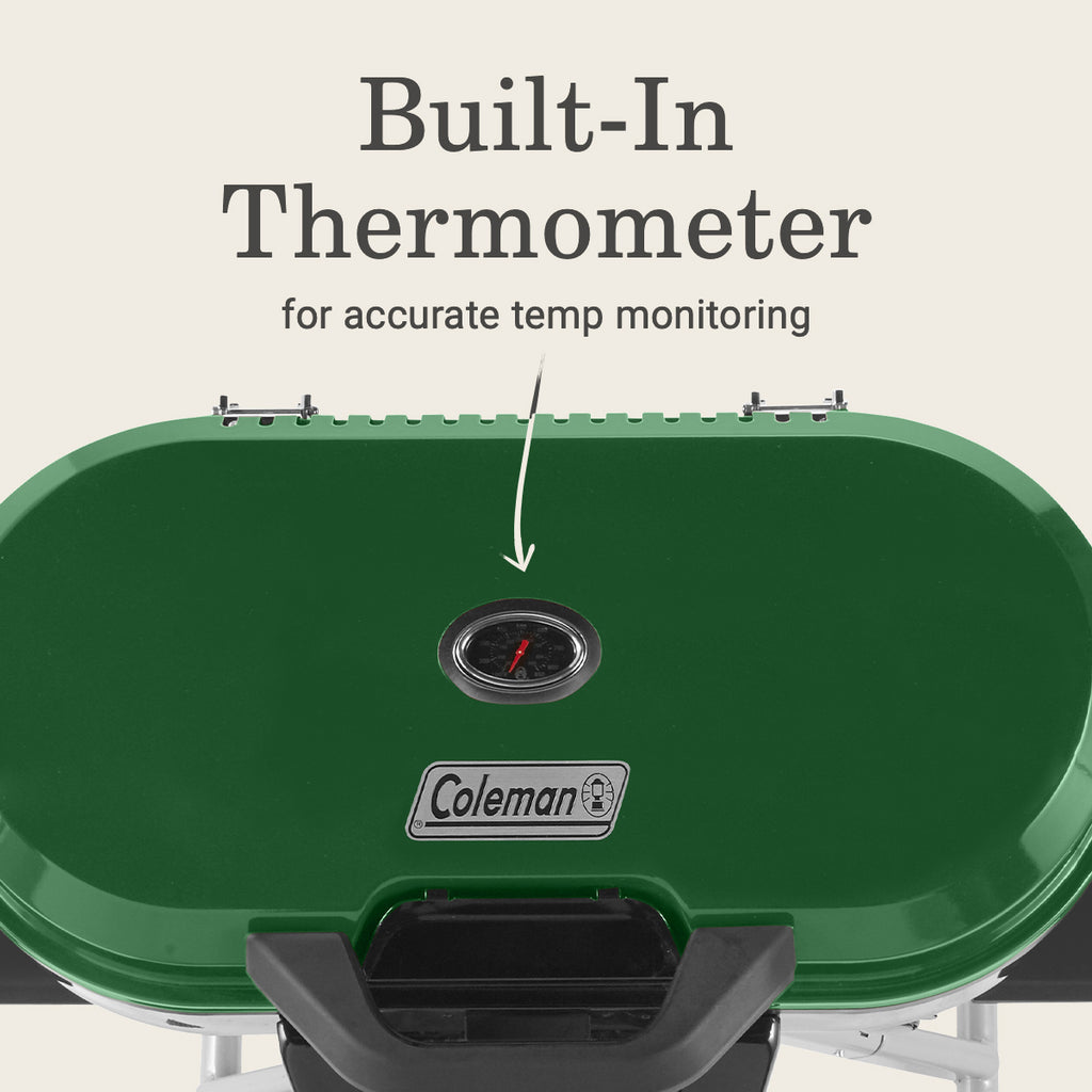 Green Standup Propane Gas Grill P60845