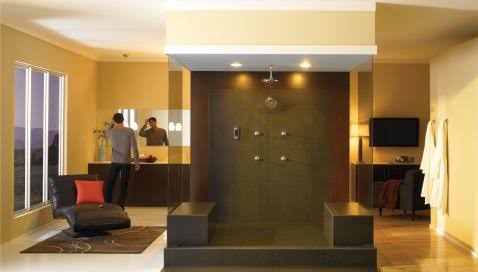 Chrome Vertical Spa Digital Control L778