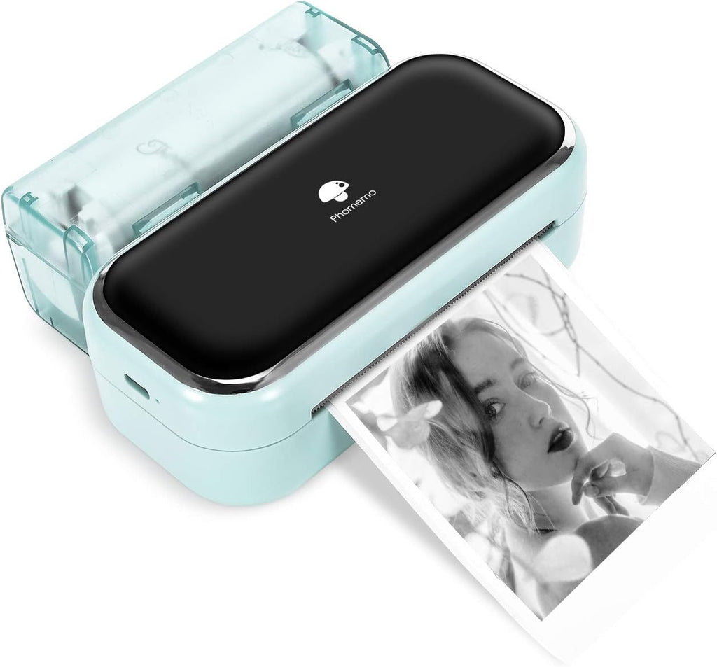 Purple Bluetooth Thermal Mini Printer for Smartphones M450537