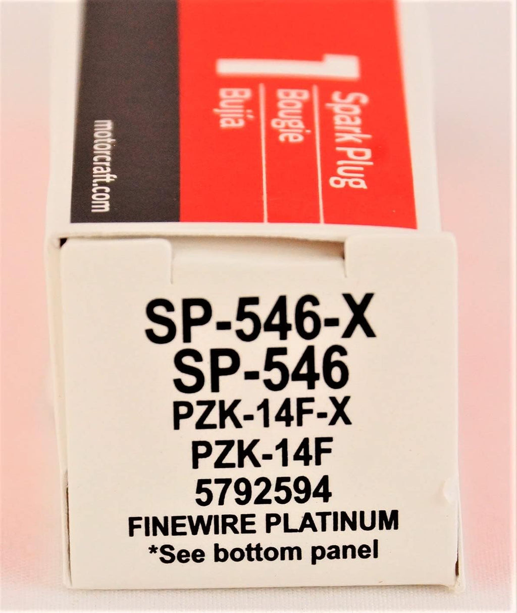Set of 8 Motorcraft Platinum Spark Plugs for Ford 5.4L O440