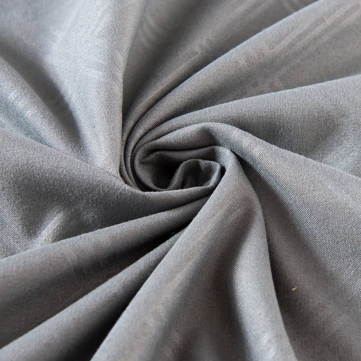 10 Piece Solid Color Microfiber Comforter and Sheets Set King Cal King G94251