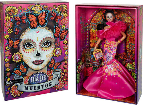 Día De Muertos Barbie Doll Paper Doll B217