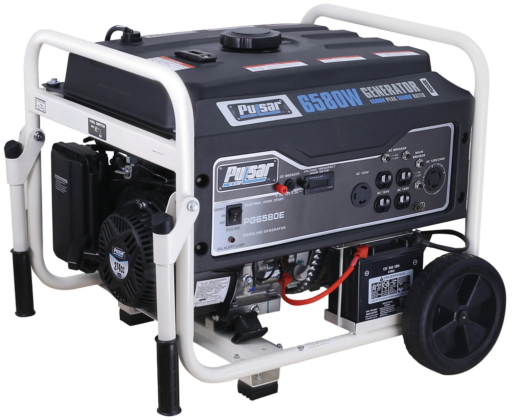 6580-Watt Portable Generator with Electric Start S969316