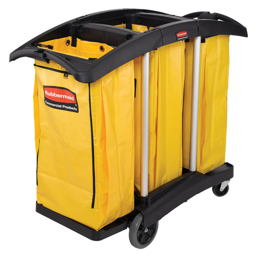 Tri-Bag Waste-Collection Recycling Cart S49754